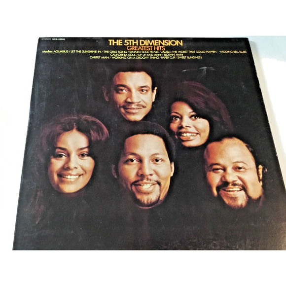 The 5th Dimension Greatest Hits LP Vinyl SCS-33900 Soul City 1969 - Picture 1 of 8